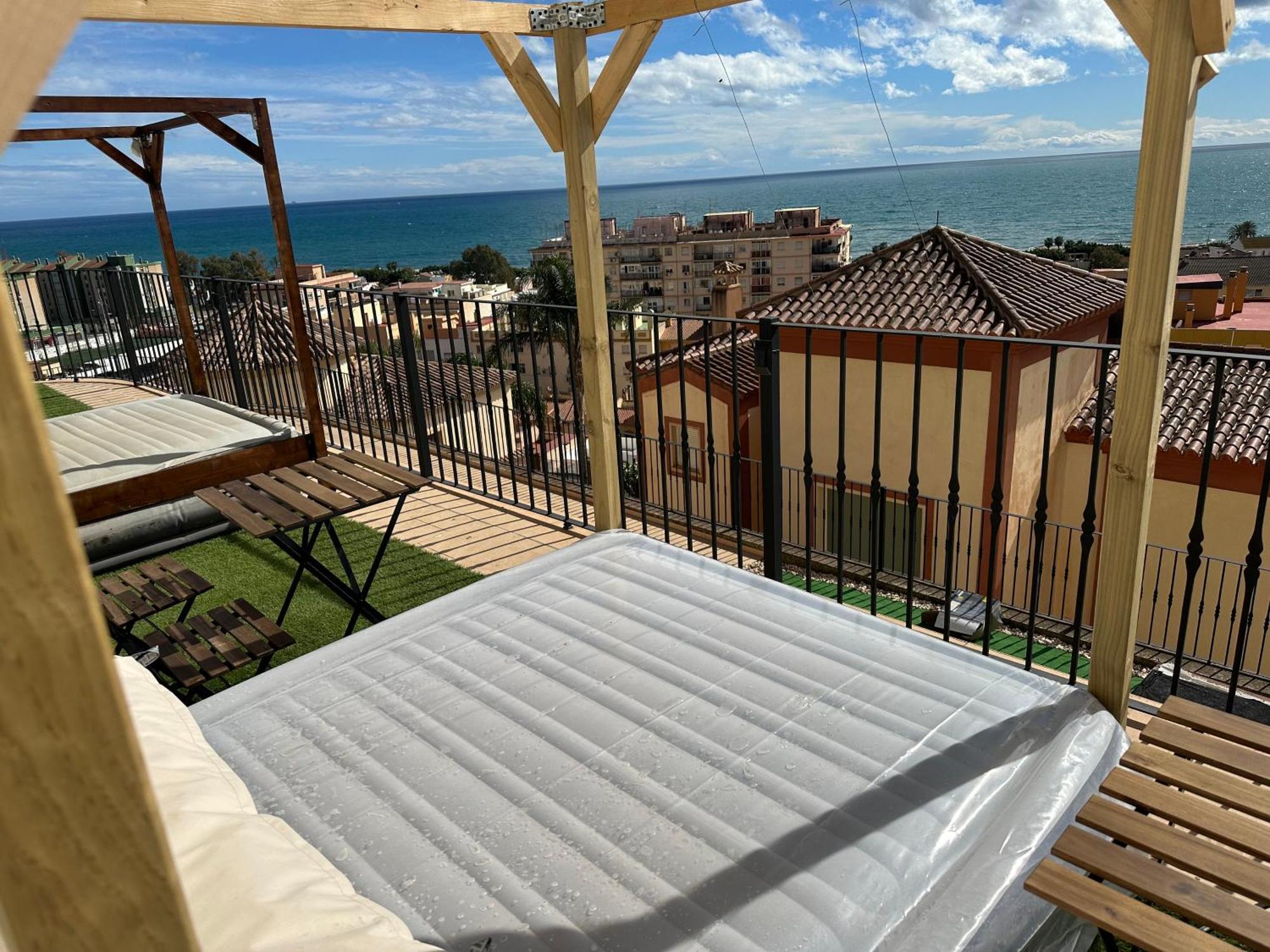 Rooms In Seafront Villa Málaga Exterior foto
